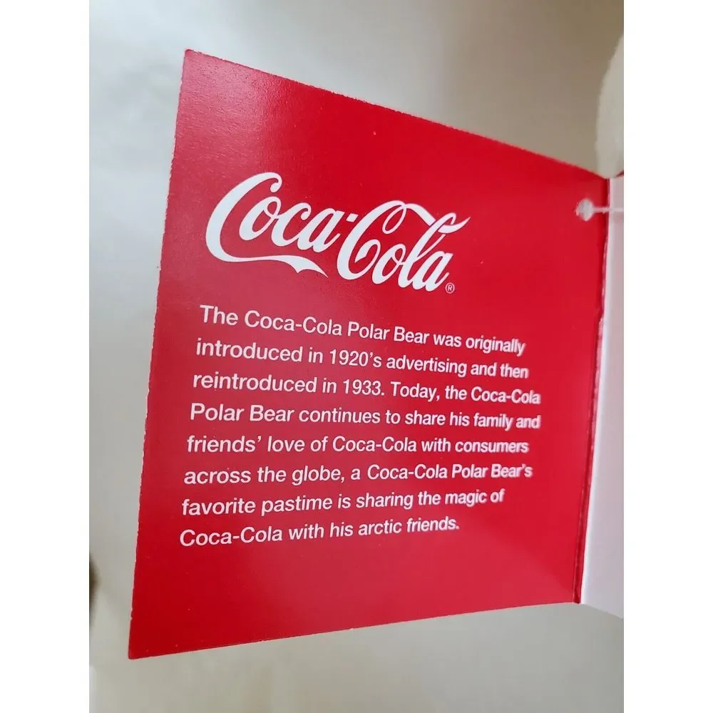 Coca Cola Plush Polar Bear 10